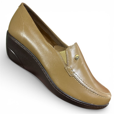 Romulo Casual Cuero Coffe Light Mujer Talla 39 Ref 2246